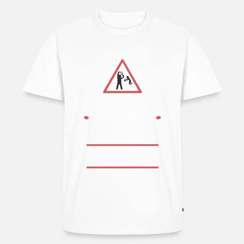 Rugby - risque de crier - T-shirt Premium bio Homme - undefined