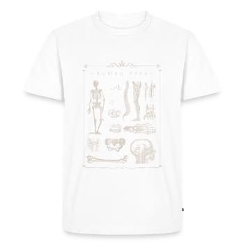 médecin radiologie rétro radiologie étude médecine - T-shirt Premium bio Homme - blanc - Devant - Nico (187cm)
