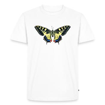 papillon - papillon - T-shirt Premium bio Homme - blanc - Devant - Nico (187cm)