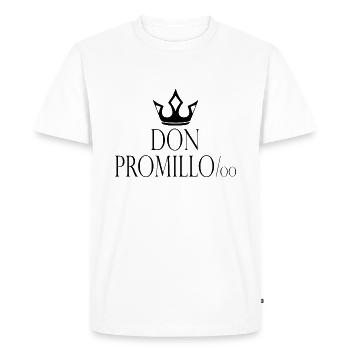 Don Promillo- alcool alcool Fun Alk Célébration - T-shirt Premium bio Homme - blanc - Devant - Nico (187cm)