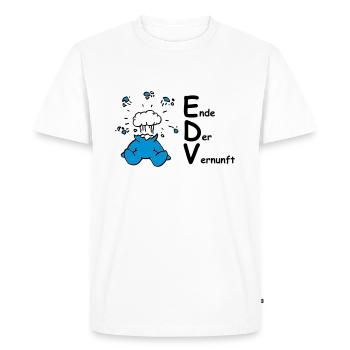 IT: The End Of Reason! - T-shirt Premium bio Homme - blanc - Devant - Nico (187cm)