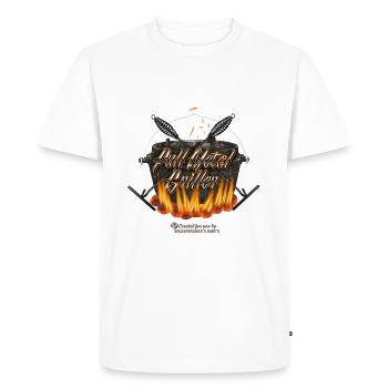 Four hollandais Full Metal Griller - T-shirt Premium bio Homme - blanc - Devant - Nico (187cm)
