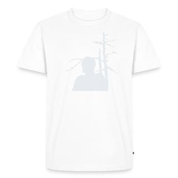 soldat - T-shirt Premium bio Homme - blanc - Devant - Nico (187cm)
