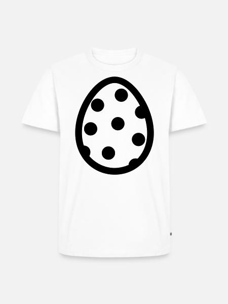 Oeuf - T-shirt Premium bio Homme - blanc