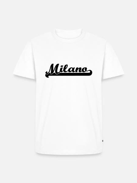 milano magazine - Men's Premium Organic T-Shirt - white