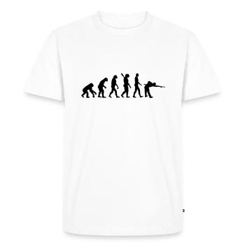 Pool billards - Men's Premium Organic T-Shirt - white - Front - Nico (187cm)