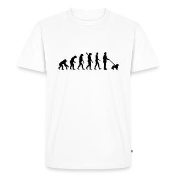 Maltese - Men's Premium Organic T-Shirt - white - Front - Nico (187cm)