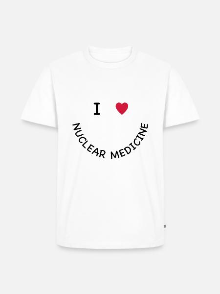 I love nuclear medicine - Men's Premium Organic T-Shirt - white