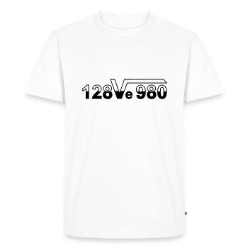 i_love_you_128ve980 - Men's Premium Organic T-Shirt - white - Front - Nico (187cm)