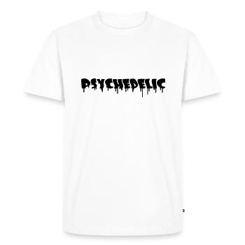 Psychedelic Graffiti - T-shirt Premium bio Homme - blanc - Devant - Nico (187cm)