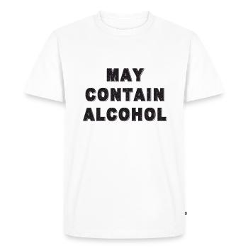 toast - T-shirt Premium bio Homme - blanc - Devant - Nico (187cm)