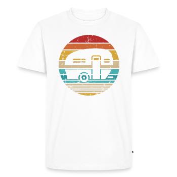 Caravane - T-shirt Premium bio Homme - blanc - Devant - Nico (187cm)