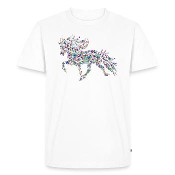 Tölter3 Confettis - T-shirt Premium bio Homme - blanc - Devant - Nico (187cm)