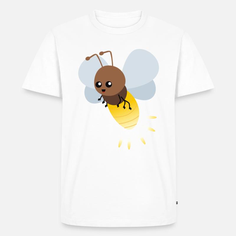 Nette Firefly-Karikatur - Männer Premium Bio T-Shirt - undefined
