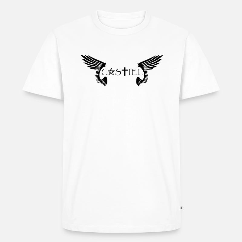 Castiel - Männer Premium Bio T-Shirt - undefined