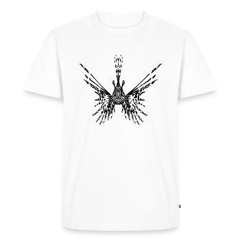 Lionfish / lionfish - Men's Premium Organic T-Shirt - white - Front - Nico (187cm)