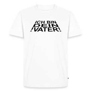 je suis ton père - T-shirt Premium bio Homme - blanc - Devant - Nico (187cm)