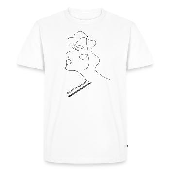 Gentil - T-shirt Premium bio Homme - blanc - Devant - Nico (187cm)