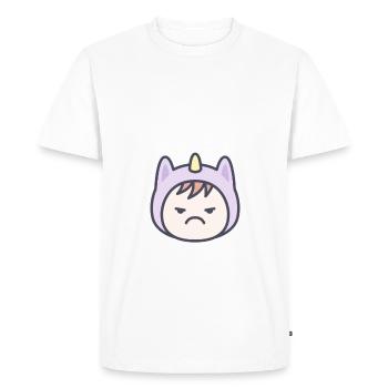 tu peux pas test - T-shirt Premium bio Homme - blanc - Devant - Nico (187cm)