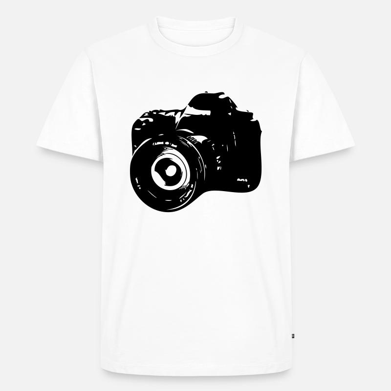 Fotoaparat - Männer Premium Bio T-Shirt - undefined