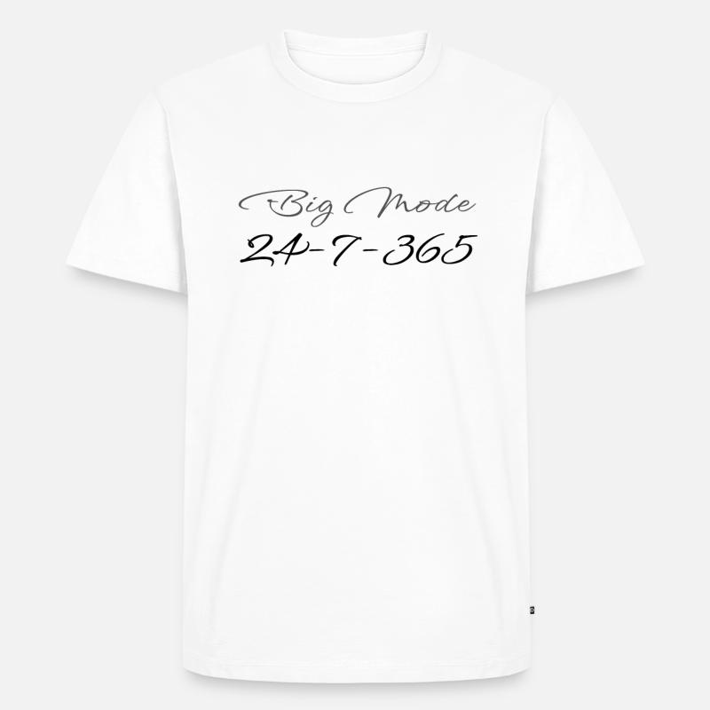 Mama Mutter - Männer Premium Bio T-Shirt - Weiß