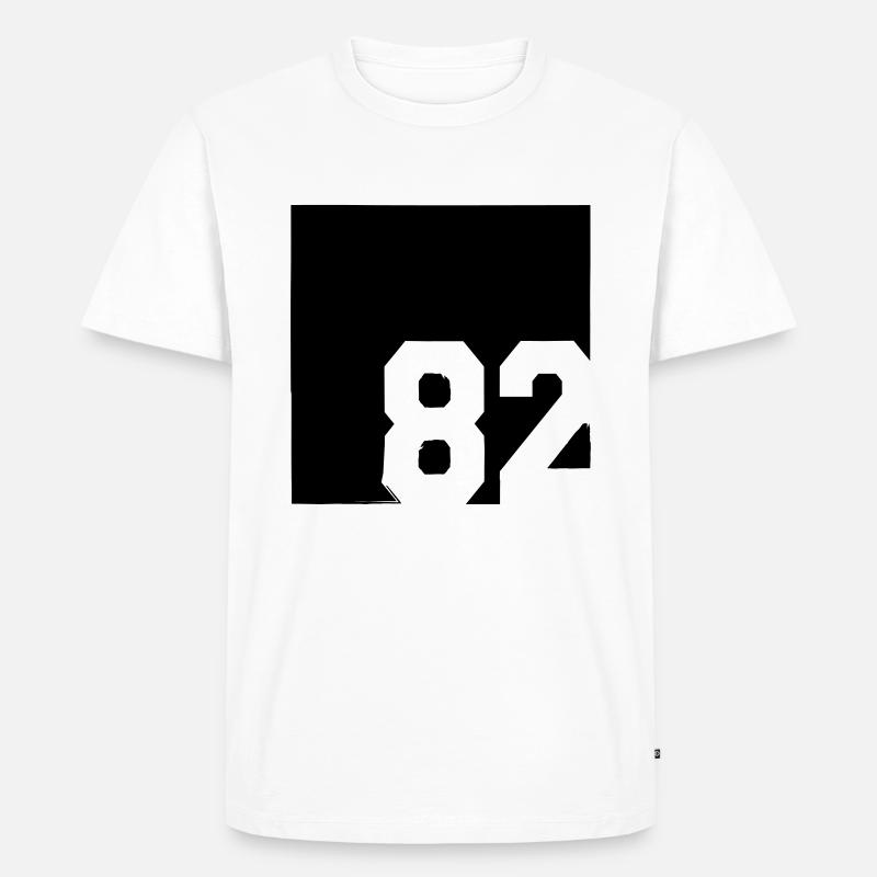 1982 - T-shirt Premium bio Homme - blanc
