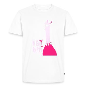 JGA Party Funny Wedding - Men's Premium Organic T-Shirt - white - Front - Nico (187cm)