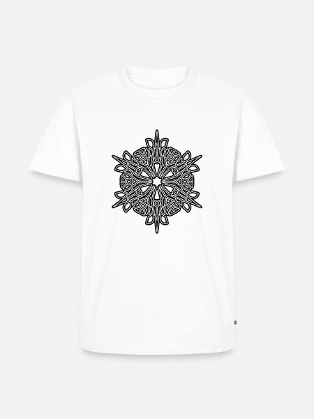 RF319BLACKUK - Men's Premium Organic T-Shirt - white