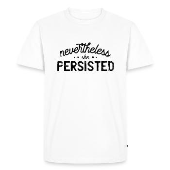Nevertheless Feminism Women Women Power Women - Men's Premium Organic T-Shirt - white - Front - Nico (187cm)