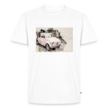 500 voitures classiques - T-shirt Premium bio Homme - blanc - Devant - Nico (187cm)