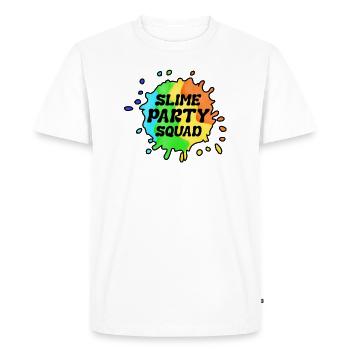 Slime Rainbow Magic Drop Splash - T-shirt Premium bio Homme - blanc - Devant - Nico (187cm)