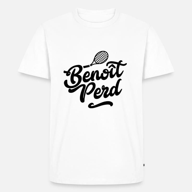 Benoit Perd - T-shirt Premium bio Homme - blanc