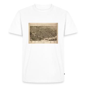 Knoxville 1886 - T-shirt Premium bio Homme - blanc - Devant - Nico (187cm)