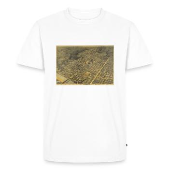 Austin 1887 - T-shirt Premium bio Homme - blanc - Devant - Nico (187cm)