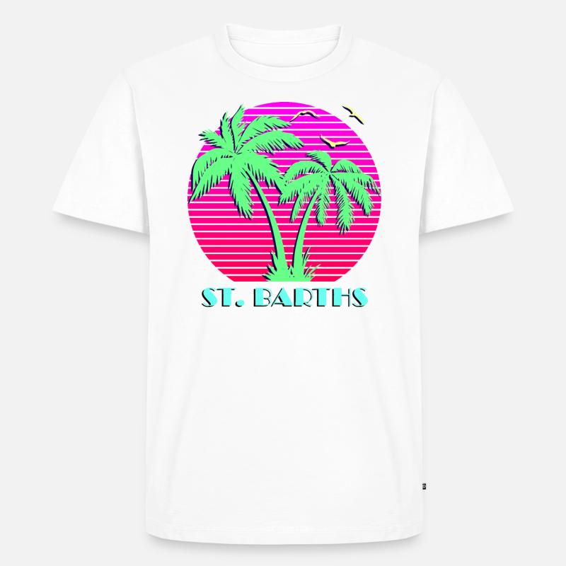x - Männer Premium Bio T-Shirt - Weiß