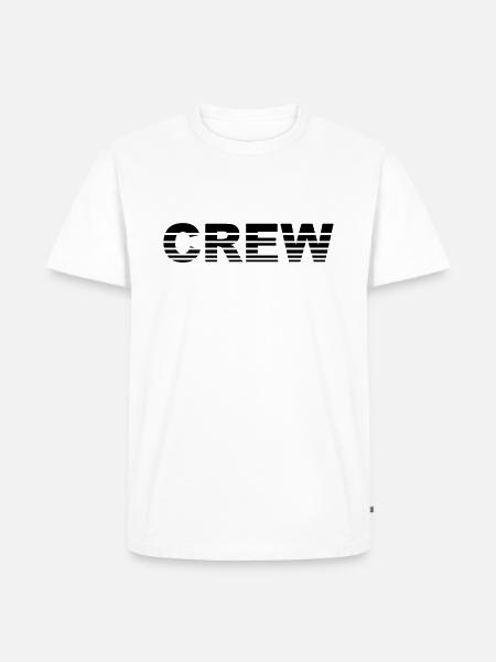 Crew - Men's Premium Organic T-Shirt - white