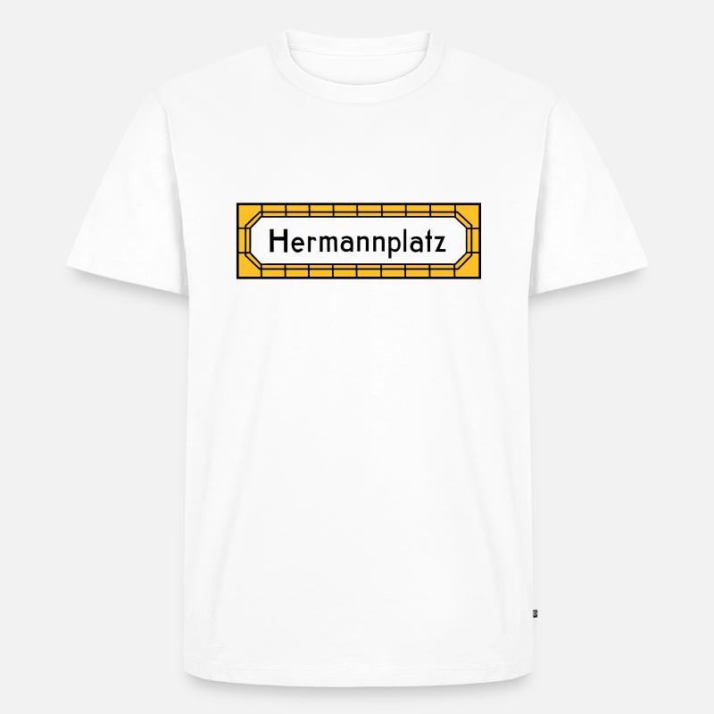 Hermannplatz NEUKÖLLN - Männer Premium Bio T-Shirt - undefined