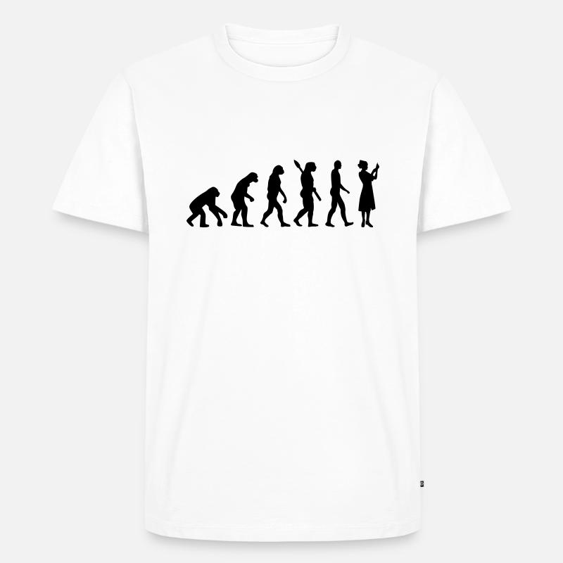 Évolution Infirmière - T-shirt Premium bio Homme - blanc