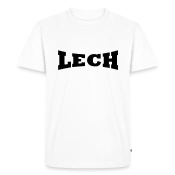 Lech Ski Resort - T-shirt Premium bio Homme - blanc - Devant - Nico (187cm)