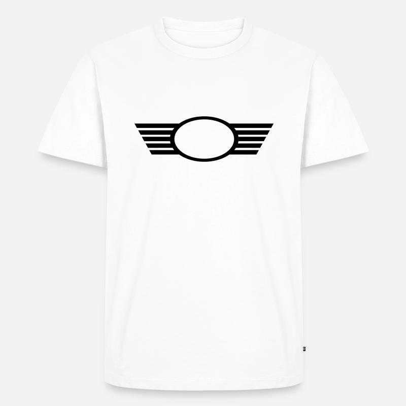 Wappen - Men's Premium Organic T-Shirt - white