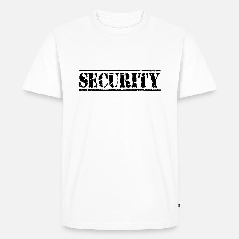Security - T-shirt Premium bio Homme - blanc