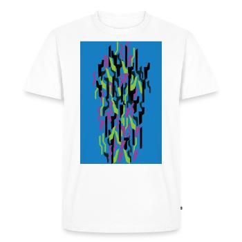 Camouflage Art - Men's Premium Organic T-Shirt - white - Front - Nico (187cm)