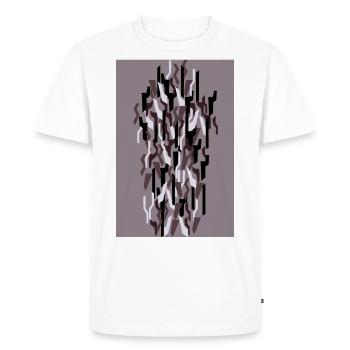 Camouflage Art Dark Gray Gaming - Men's Premium Organic T-Shirt - white - Front - Nico (187cm)