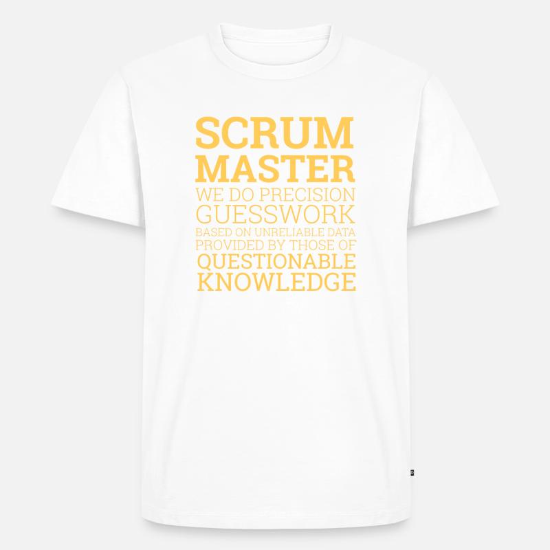 "Scrum Master" | Scrum Master - Männer Premium Bio T-Shirt - undefined