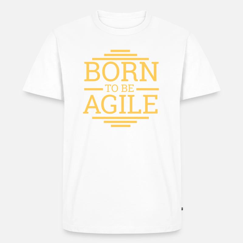 "Scrum Agile"| Scrum Master - Männer Premium Bio T-Shirt - undefined