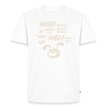 Marsupilami Design Houba - T-shirt Premium bio Homme - blanc - Devant - Nico (187cm)