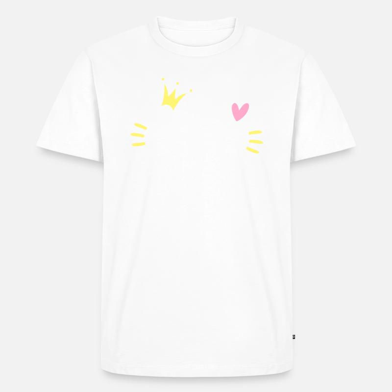 Lara Name Krone - Männer Premium Bio T-Shirt - Weiß