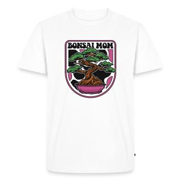 Bonsai Mom Indoor Bonsai Bonsai Pots Penjing - Men's Premium Organic T-Shirt - white - Front - Nico (187cm)