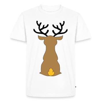 Weihnachten - Männer Premium Bio T-Shirt - Weiß - Vorne - Nico (187cm)
