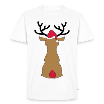 Jour de Noël - T-shirt Premium bio Homme - blanc - Devant - Nico (187cm)